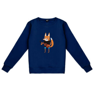 Women's Guitar Fox Sweatshirt