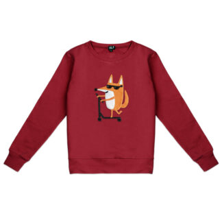 Women's Scootering Fox Sweatshirt