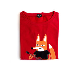 Women's Guitar Fox T-shirt