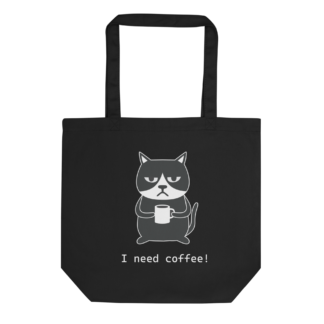 Eco Tote Bag Grumpy Cat