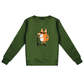 Women's Scootering Fox Sweatshirt